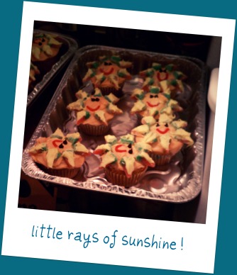 sunshine cupcakes