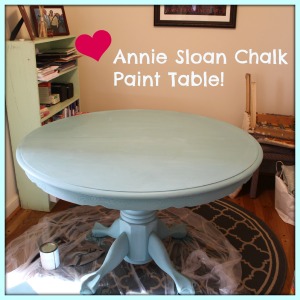 annie sloan chalk paint table 