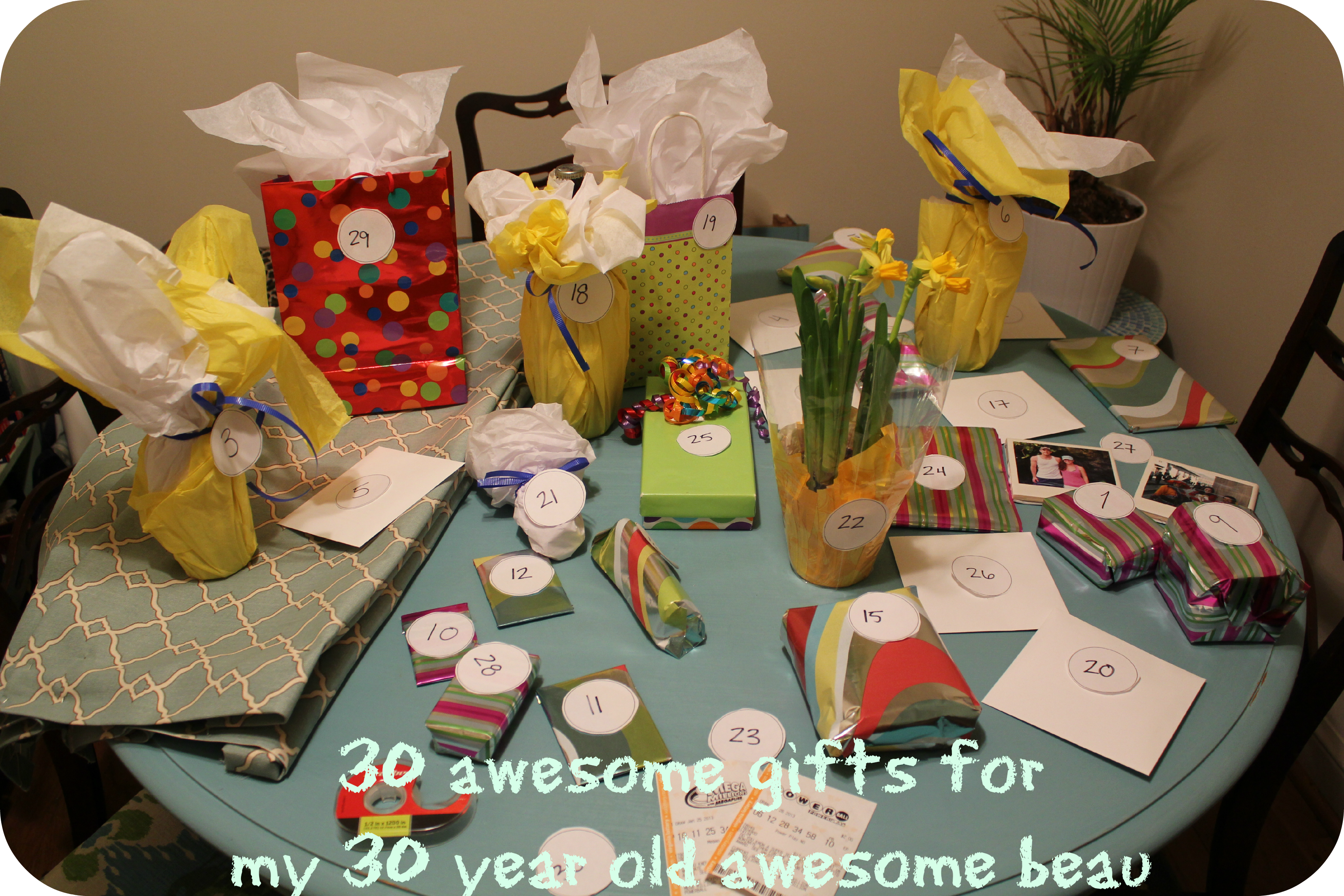 Tag Archives: 30 birthday gifts for 30th birthday